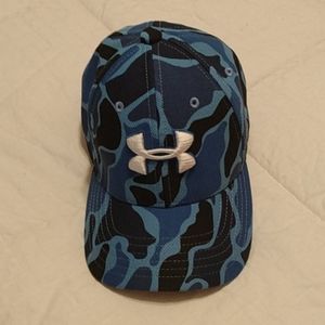 Under Armour Blue Camo Youth Cap